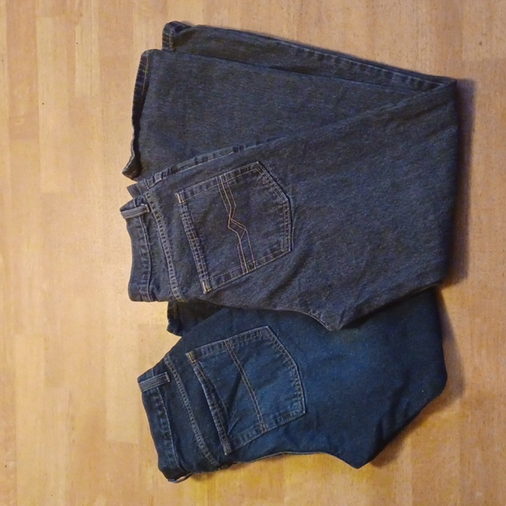 Red camel jeans 2 pair size 30x30